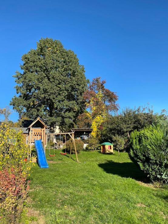Appartamento Am Balkon Des Erzgebirges Bernsbach Esterno foto