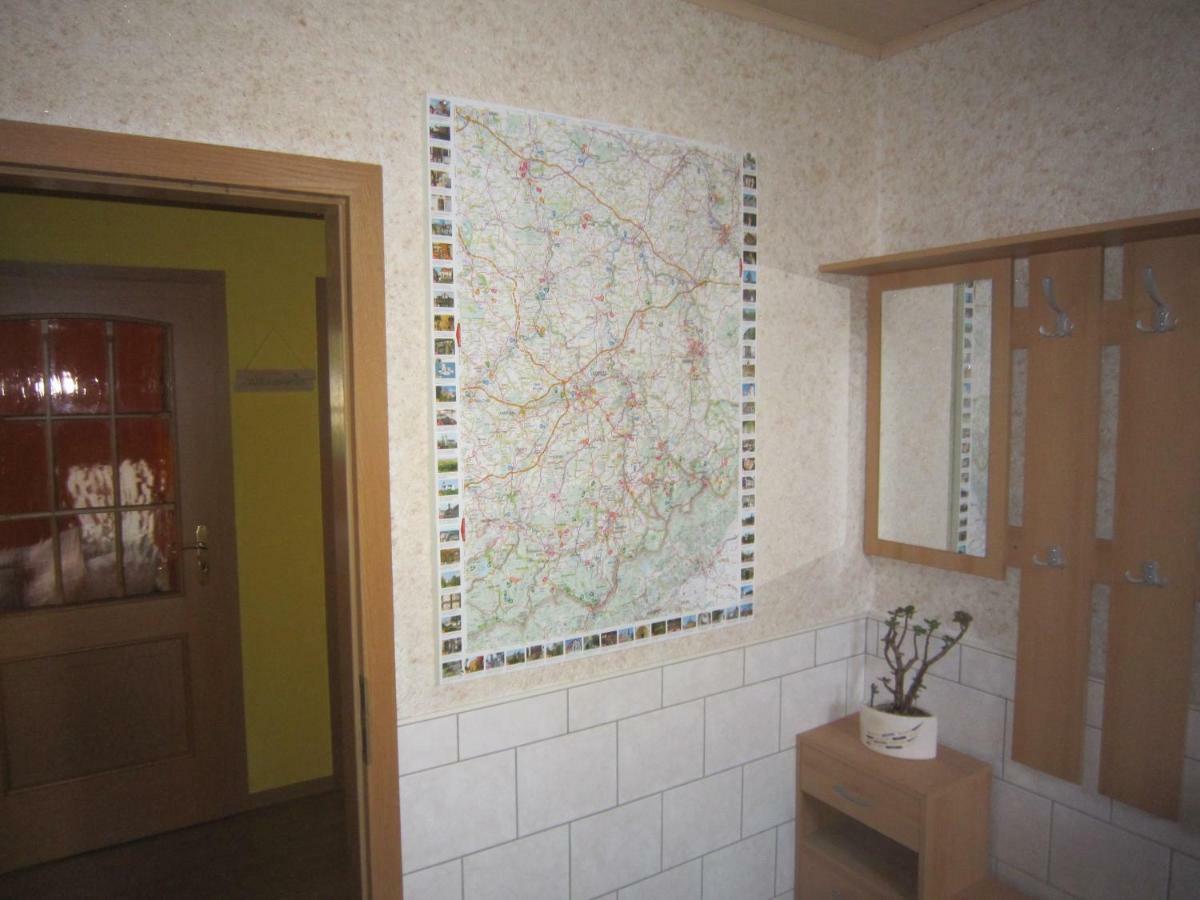 Appartamento Am Balkon Des Erzgebirges Bernsbach Esterno foto